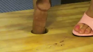 Розовый порнуха тв металлический каблук вставки peehole.